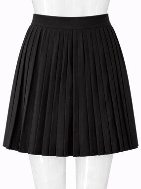 CO Collections Pleated Skirt • Black • Size XS • Mini / Elegant / Designer